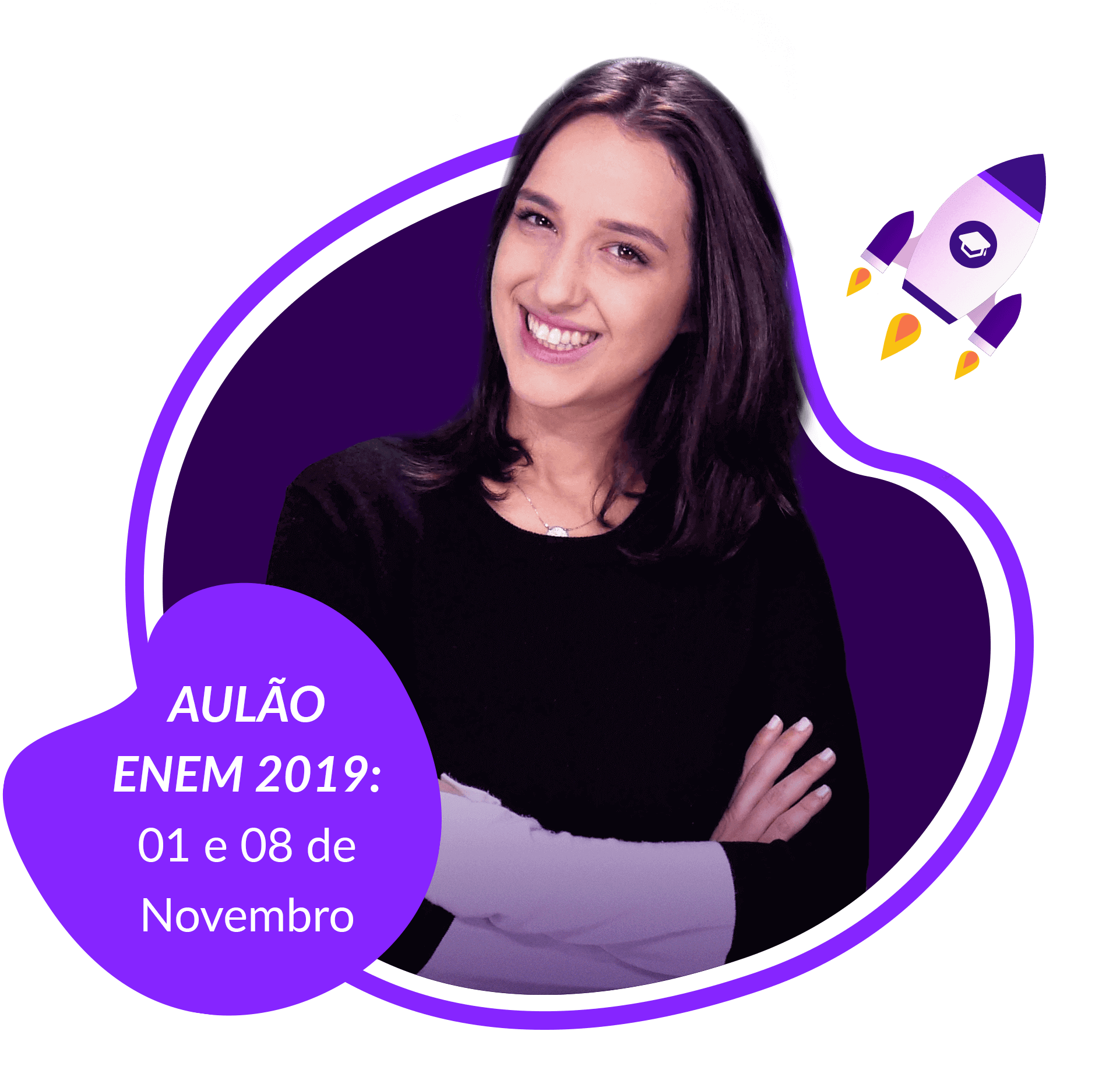 Laura do Stoodi aulão Enem 2019